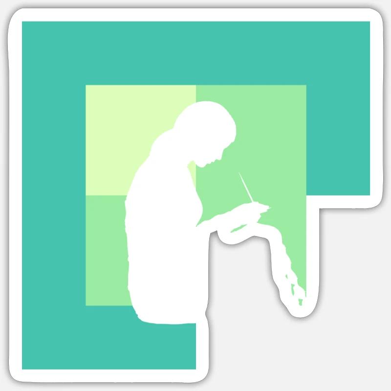 Sticker size S (10 x 10 cm) - 