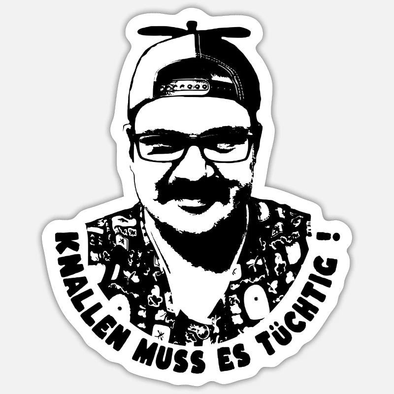 Il faut que ça éclate ! Sticker taille S (10 x 10 cm)