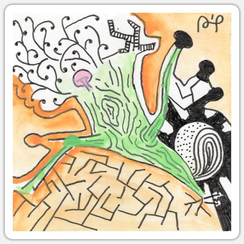 Sticker size S (10 x 10 cm) - 