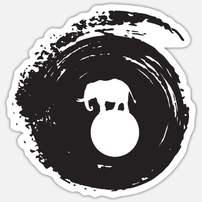Sticker taille S (10 x 10 cm) - 