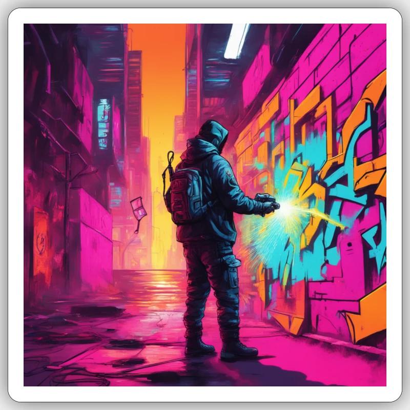 Sticker Größe S (10 x 10 cm) - 