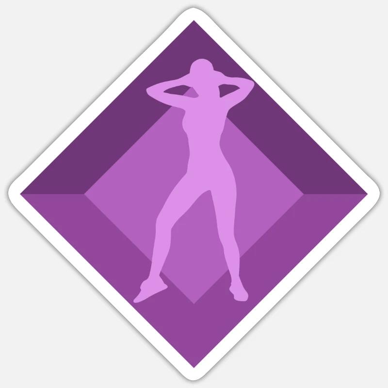 Sticker taille S (10 x 10 cm) -
