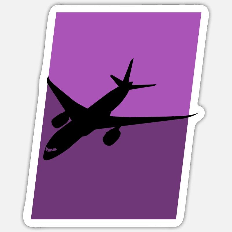 Aerospace Flugzeug Luftfahrt Sticker Größe S (10 x 10 cm)