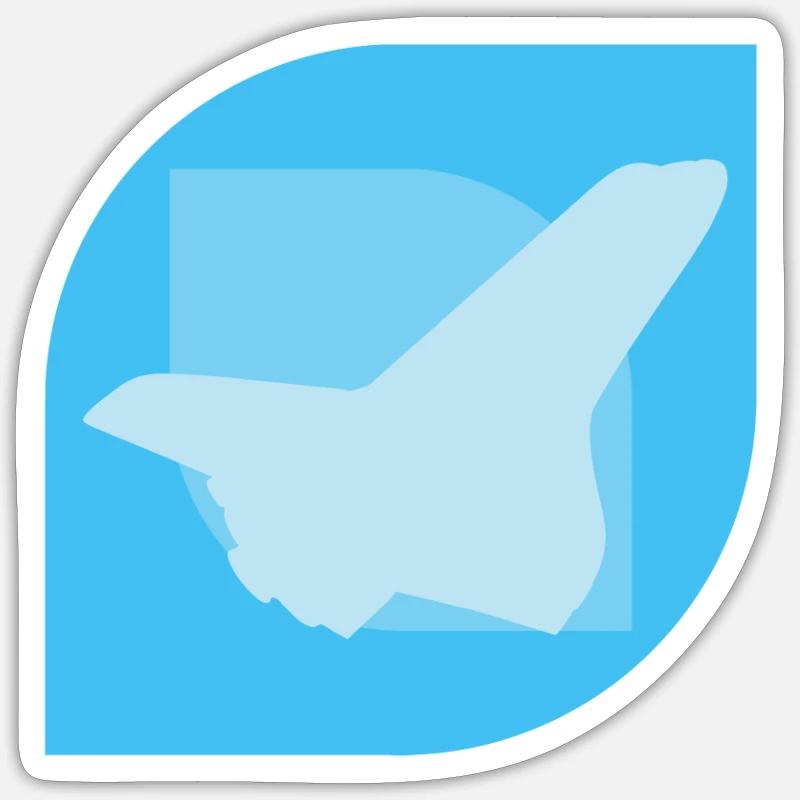 Génie aérospatial Aérospatiale Aérospatiale - Sticker taille S (10 x 10 cm) - blanc mat