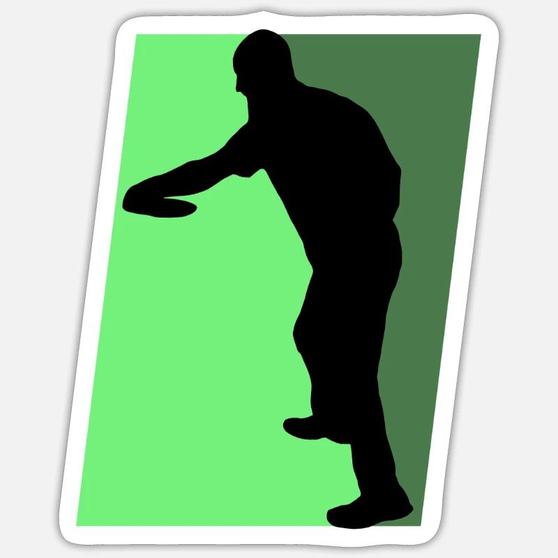 Disc Disc Golf Player Disc Golf Sticker size S (10 x 10 cm)