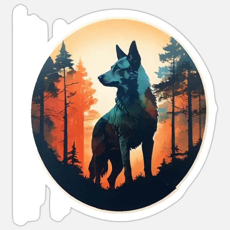 Sticker Größe S (10 x 10 cm) - 