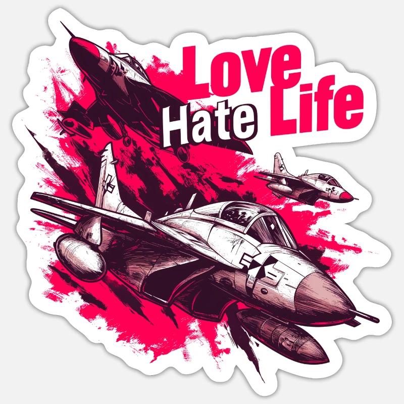 Sticker Größe S (10 x 10 cm) - 