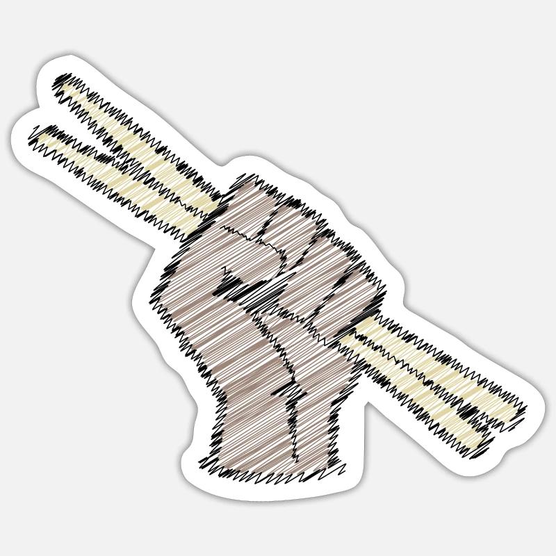 Sticker taille S (10 x 10 cm) - 