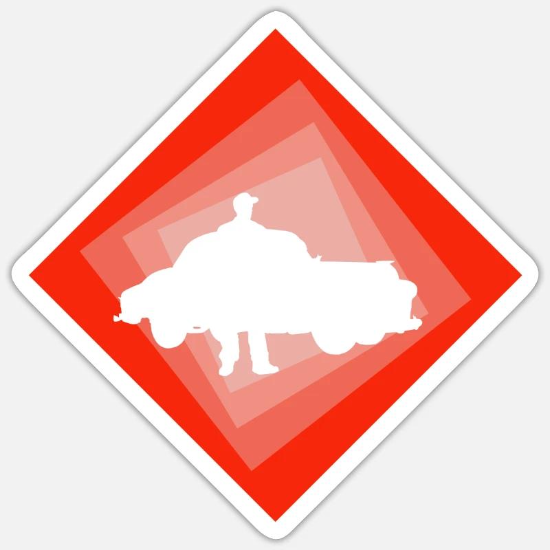 Sticker size S (10 x 10 cm) - 