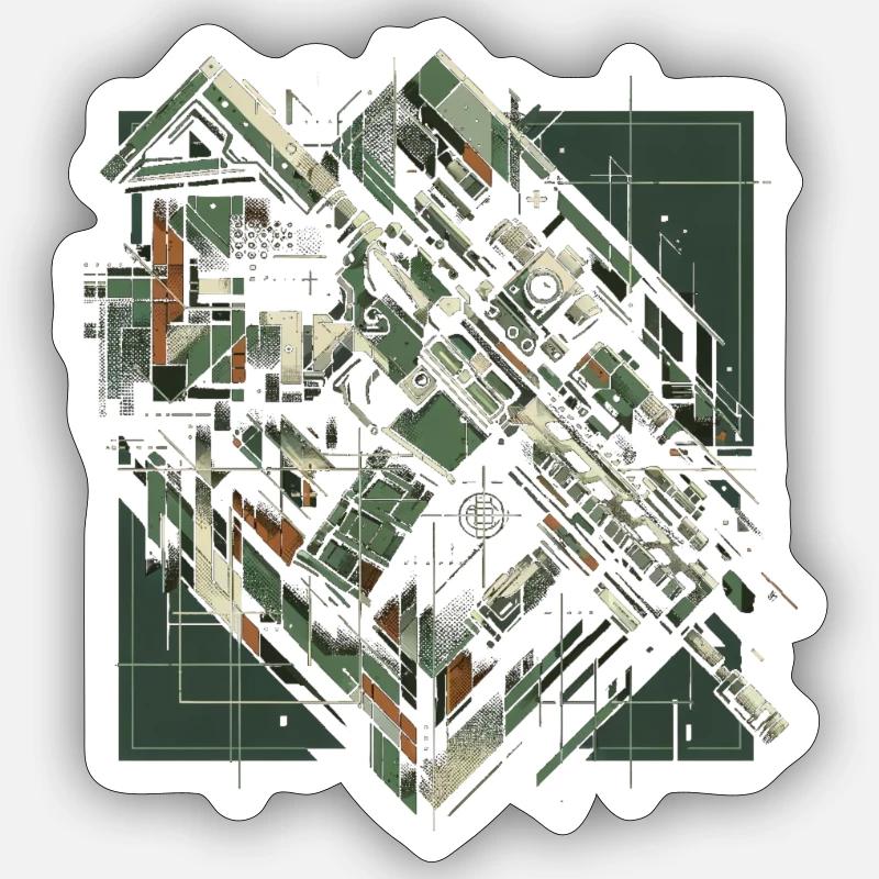 Tactical Precision Framework Sticker size S (10 x 10 cm)