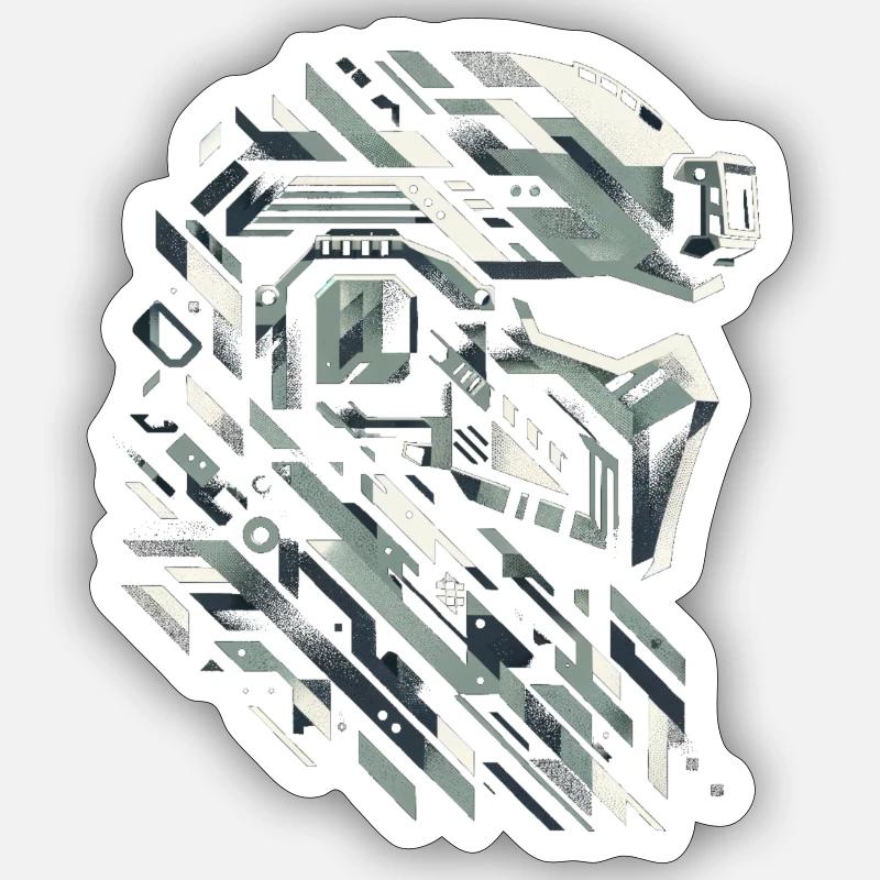 Sticker taille S (10 x 10 cm) - 