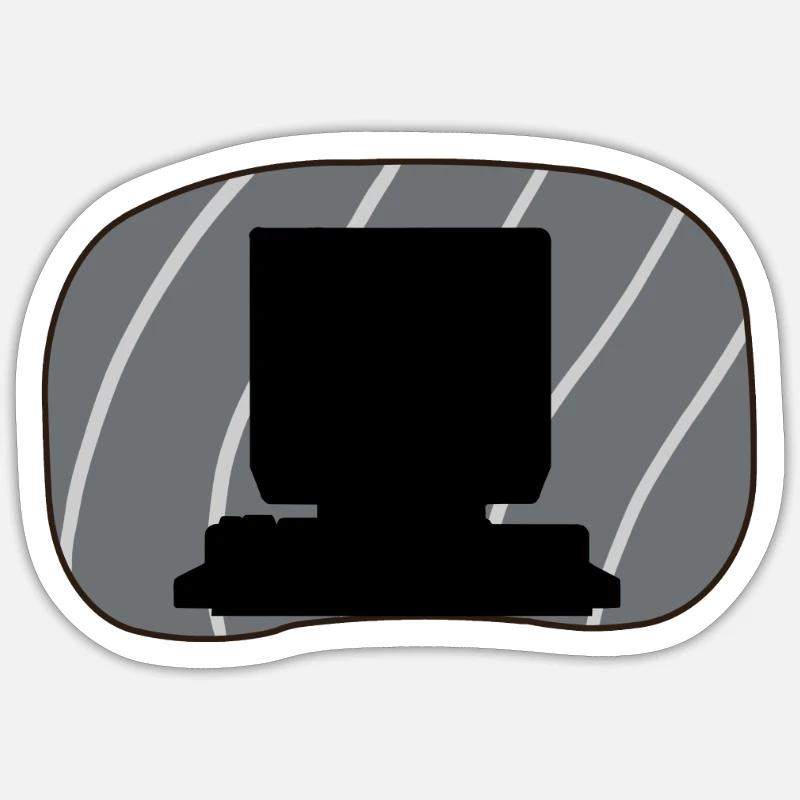 Computer Tech Gamer Sticker size S (10 x 10 cm)