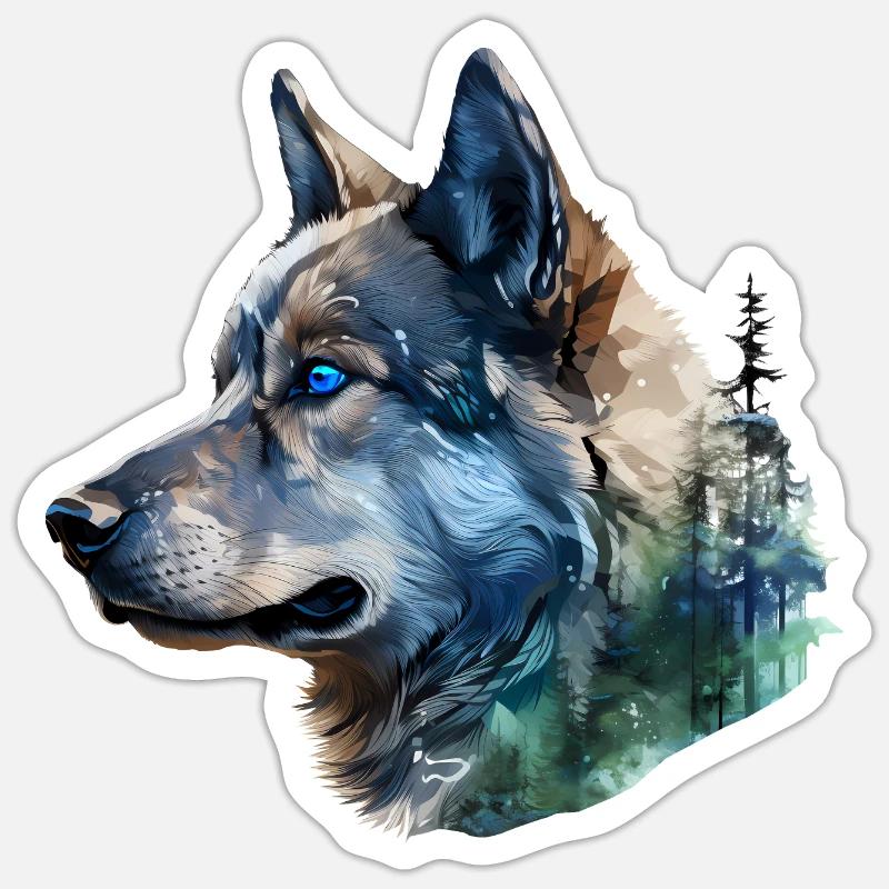 Sticker Größe S (10 x 10 cm) - 