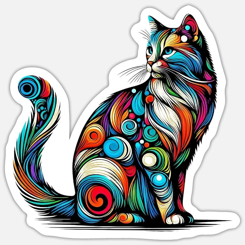 Sticker taille S (10 x 10 cm) - 