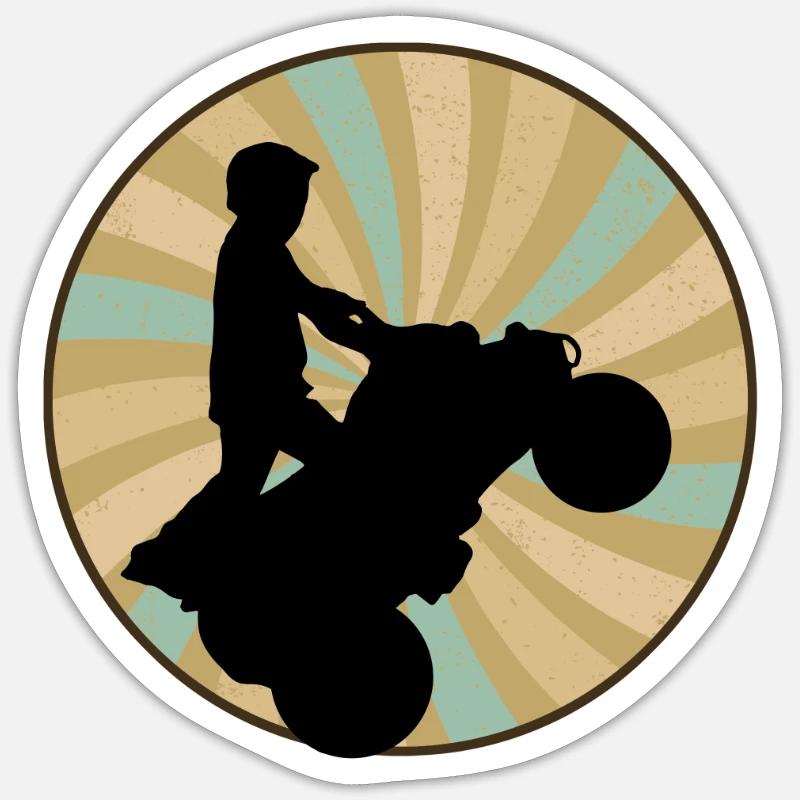 Sticker Größe S (10 x 10 cm) - 