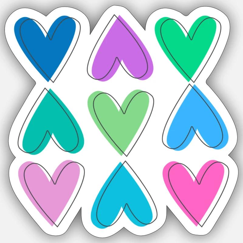 Sticker taille S (10 x 10 cm) - 