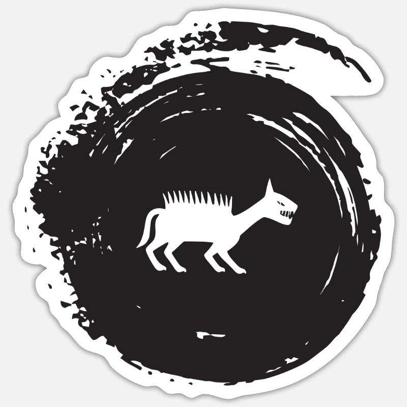 Sticker Größe S (10 x 10 cm) - 