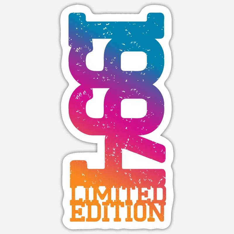 Millésime 1994 - Sticker taille S (10 x 10 cm) - blanc mat
