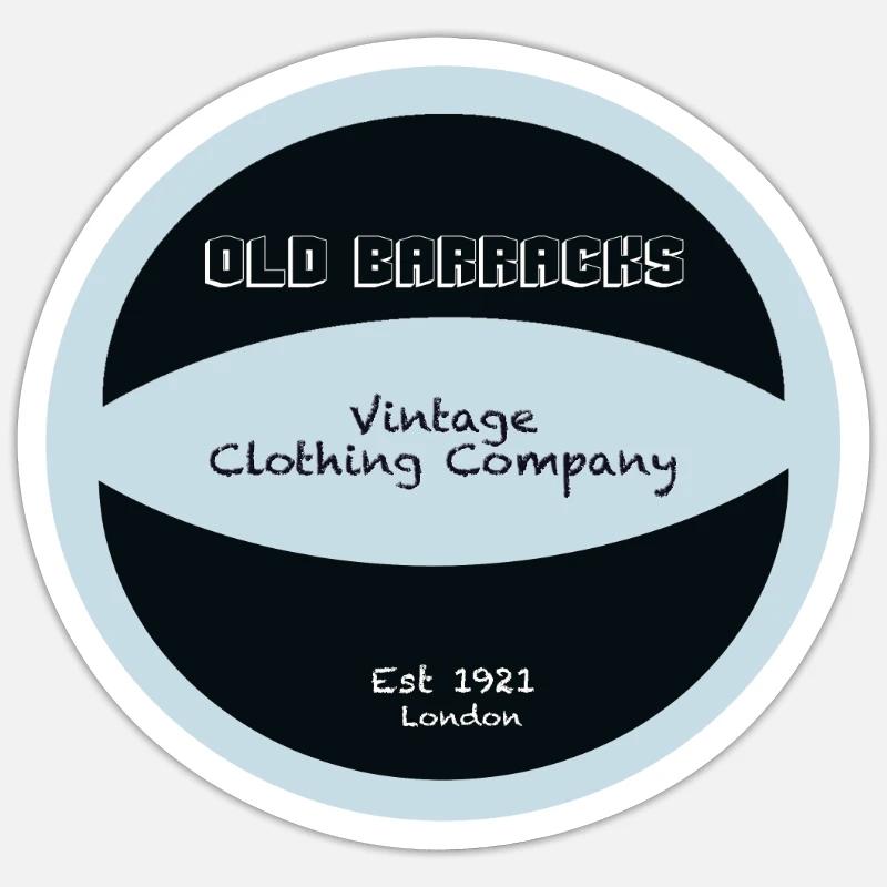 Old Barracks Sticker size S (10 x 10 cm)