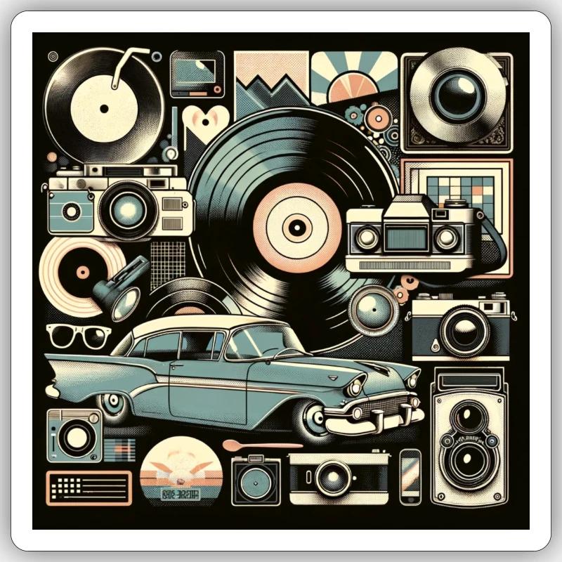 Sticker Größe S (10 x 10 cm) - 