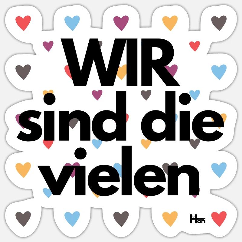 Sticker Größe S (10 x 10 cm) - 