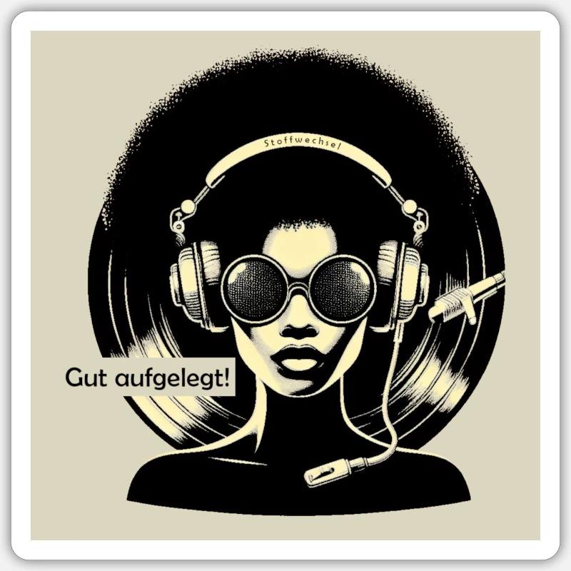 Sticker Größe S (10 x 10 cm) - 