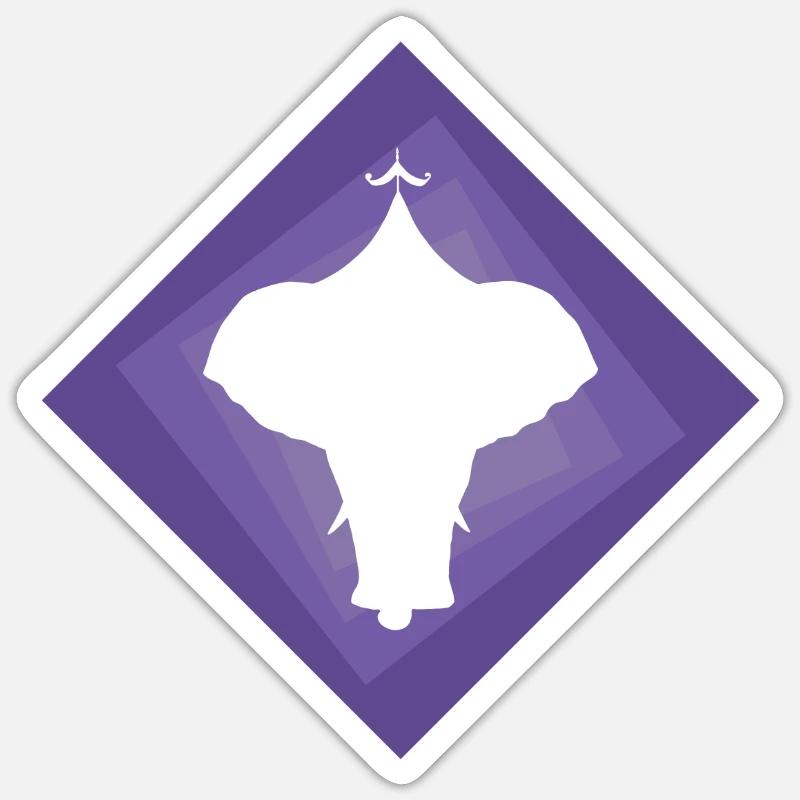 Sticker taille S (10 x 10 cm) - 