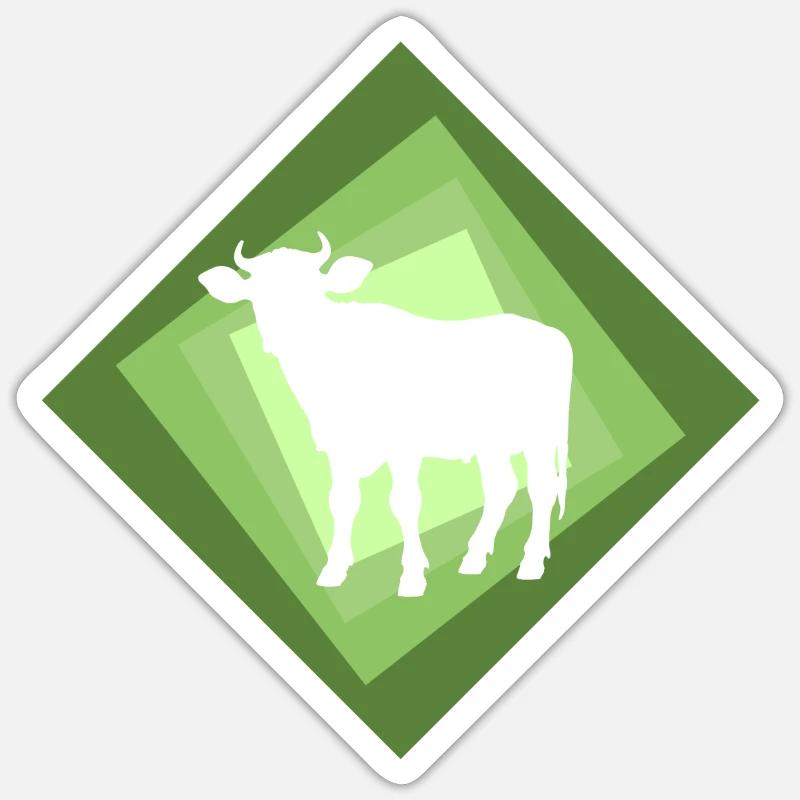 Sticker taille S (10 x 10 cm) - 