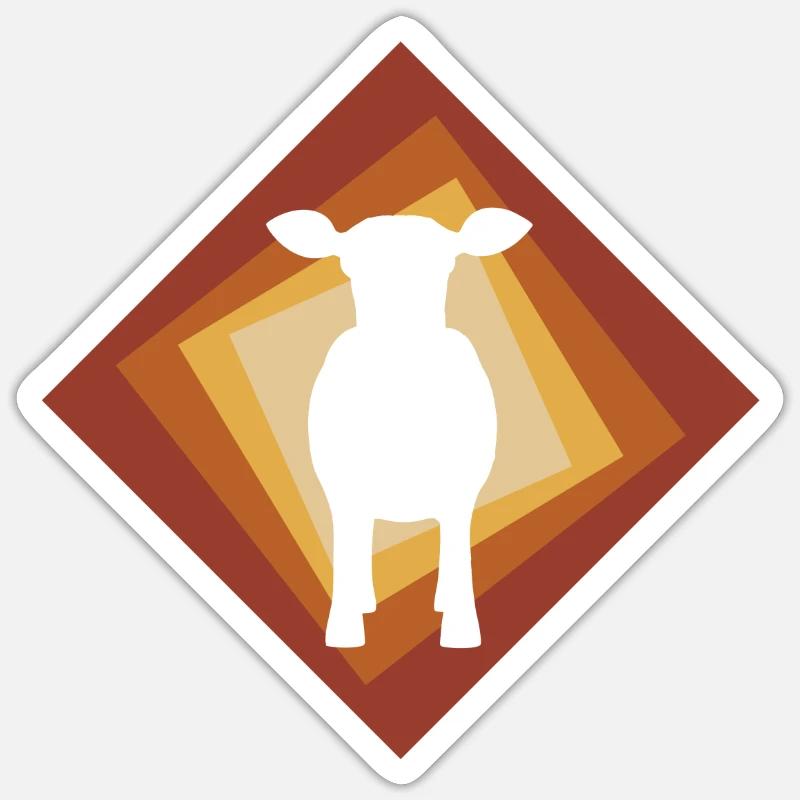 Sticker size S (10 x 10 cm) - 