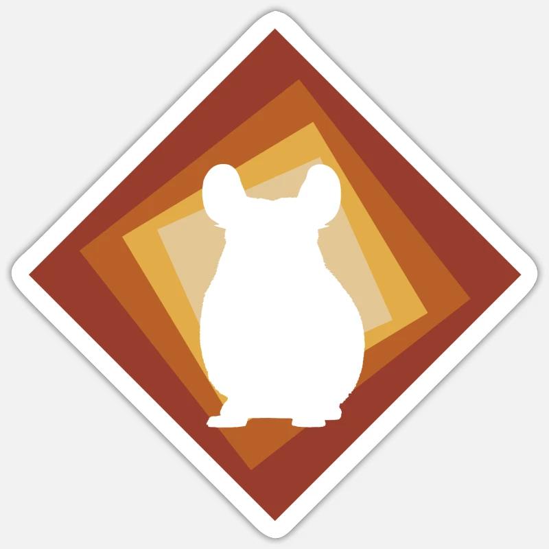 Sticker taille S (10 x 10 cm) - 
