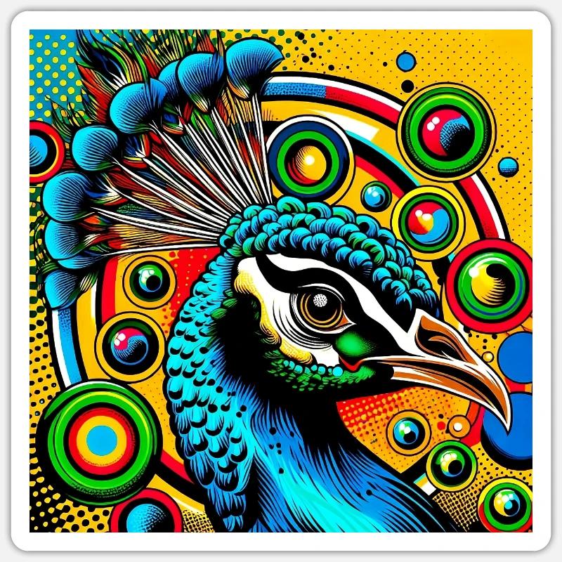 Sticker Größe S (10 x 10 cm) - 