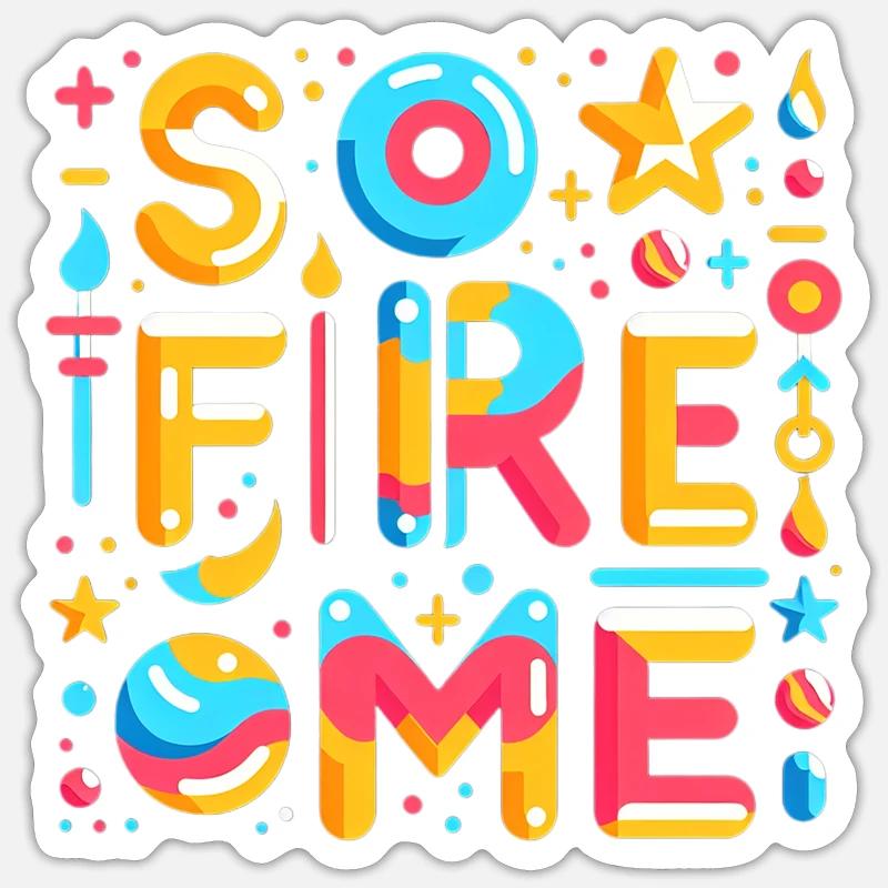 Sticker Größe S (10 x 10 cm) - 