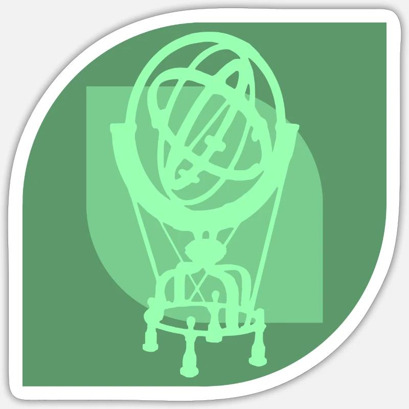 Physique Physique Corps célestes Sticker taille S (10 x 10 cm)