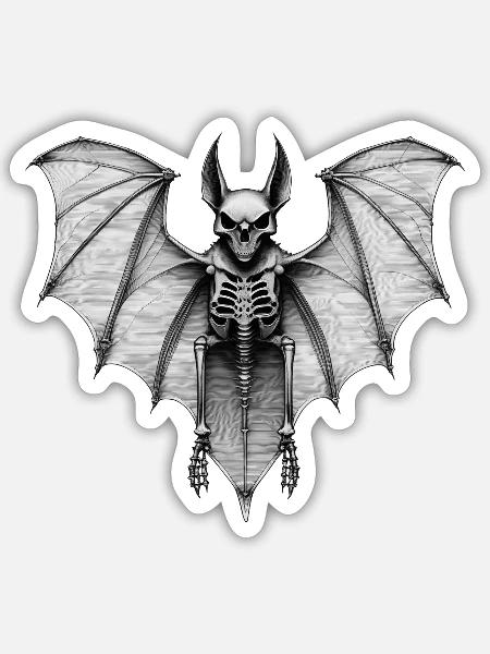  - Sticker size S (10 x 10 cm) - white matte
