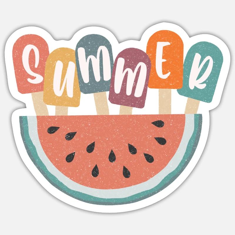 Summer Sticker size S (10 x 10 cm)