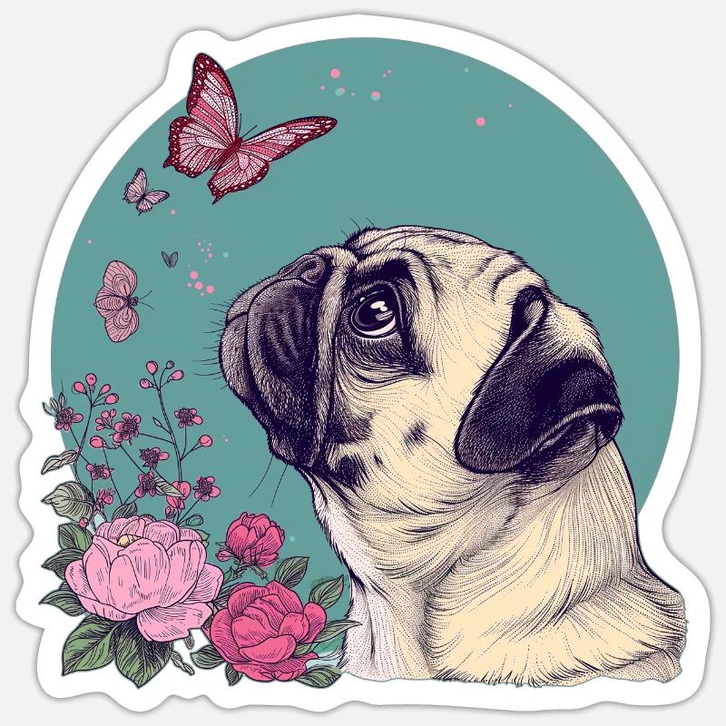 Sticker Größe S (10 x 10 cm) - 