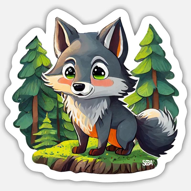 Sticker taille S (10 x 10 cm) -