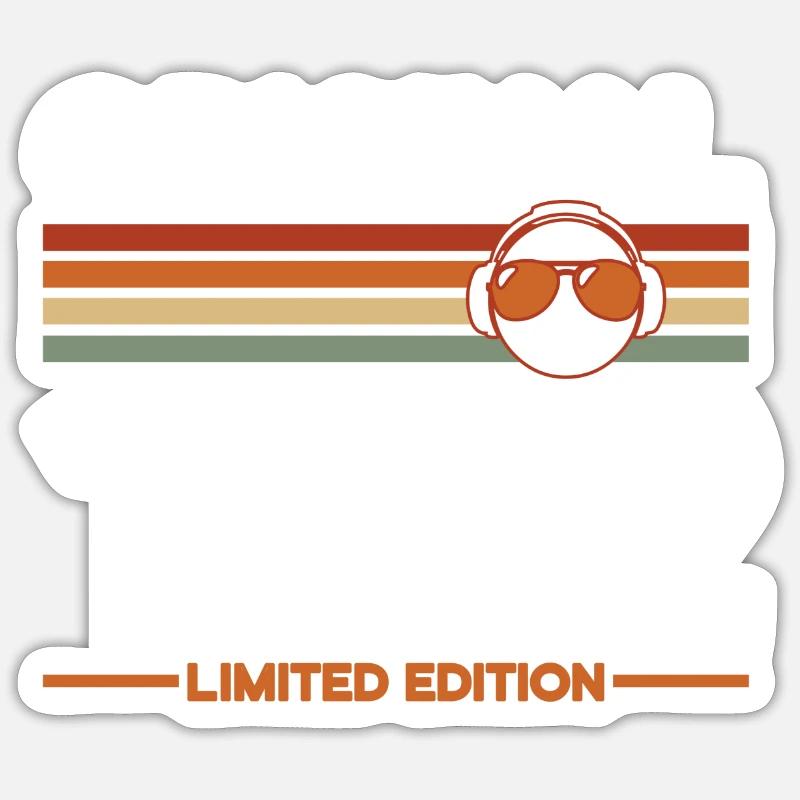 1982 - Sticker taille S (10 x 10 cm) - blanc mat