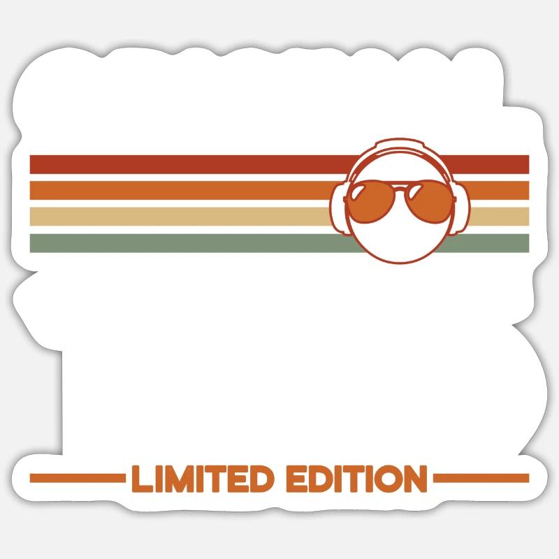 1985 - Sticker Größe S (10 x 10 cm) - Mattweiß