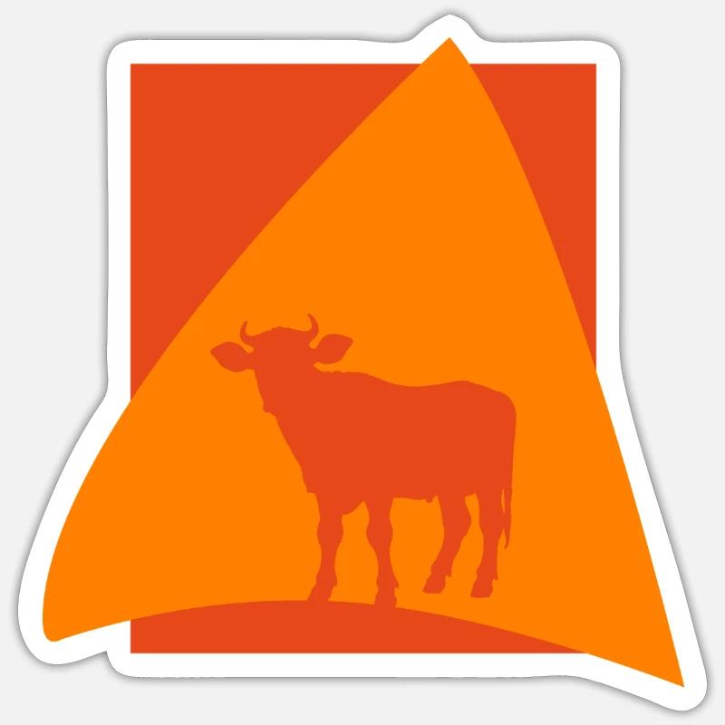 Beef Moo Beef Sticker size S (10 x 10 cm)