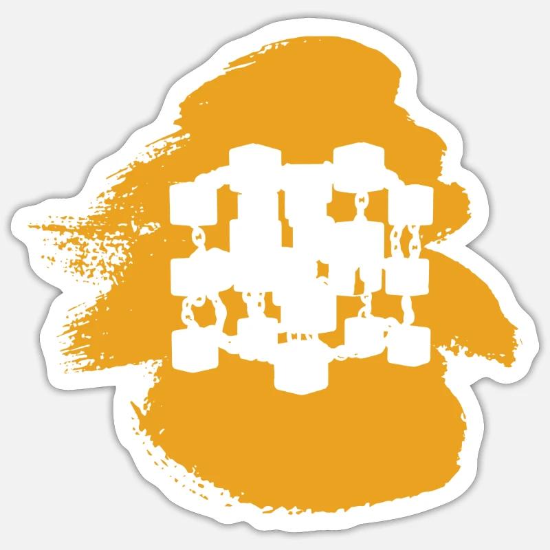 Cryptocurrency Cryptocurrency Blockchain Sticker size S (10 x 10 cm)