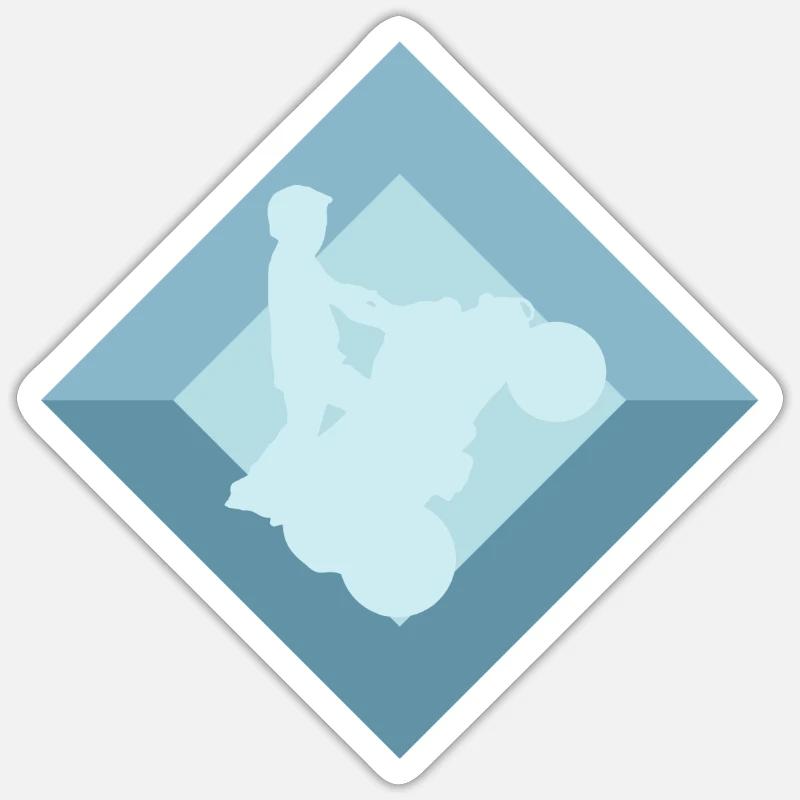 Sticker taille S (10 x 10 cm) - 