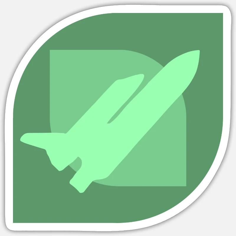Aerospace Engineering Aerospace Aerospace - Sticker size S (10 x 10 cm) - white matte