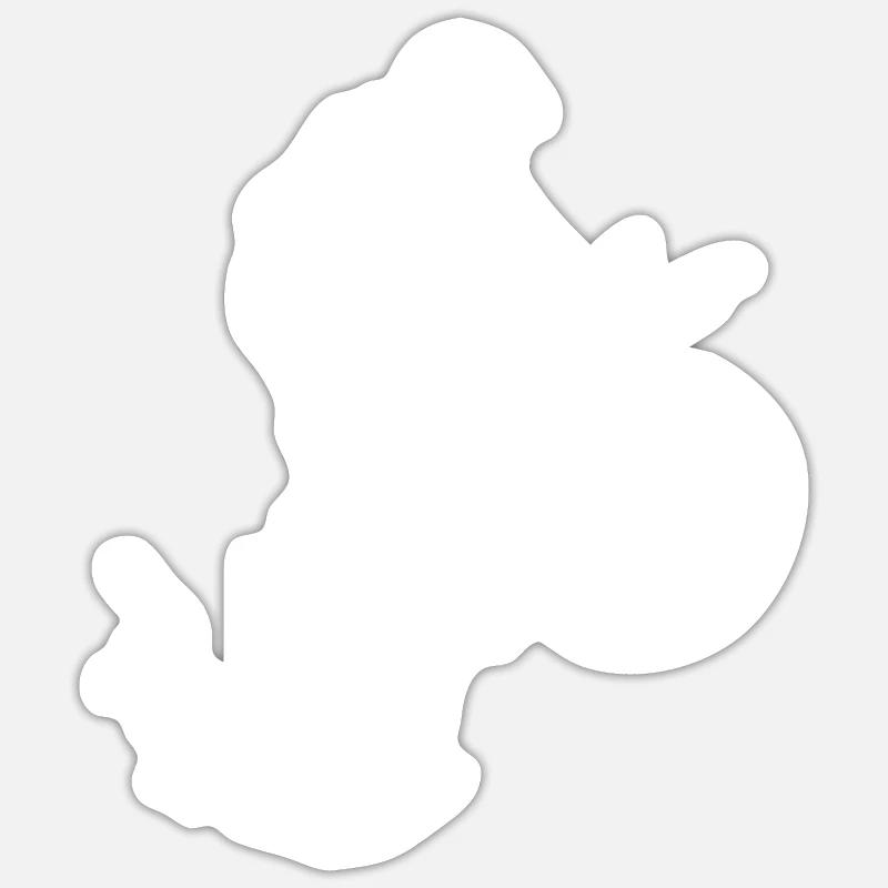 Sticker Größe S (10 x 10 cm) - 