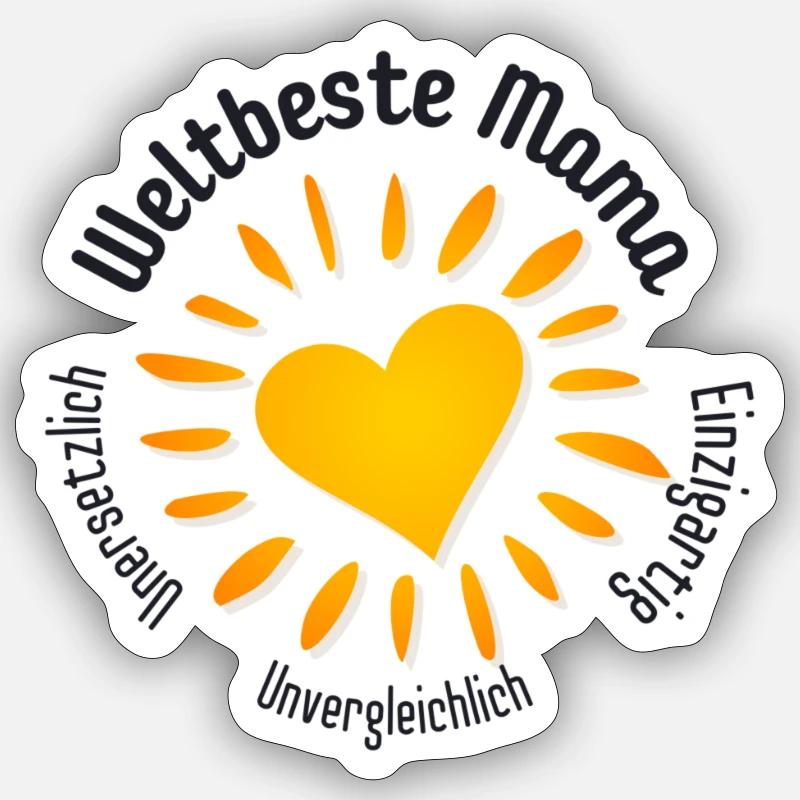 Sticker Größe S (10 x 10 cm) - 