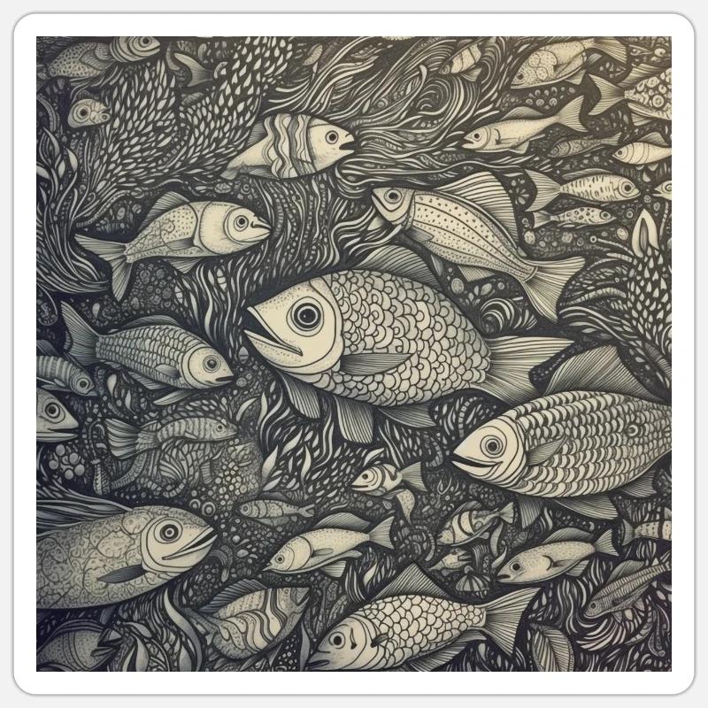 Sticker size S (10 x 10 cm) - 