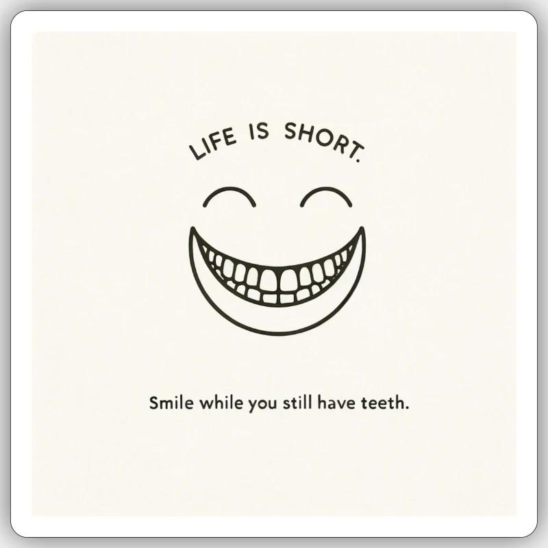 Sticker size S (10 x 10 cm) - 