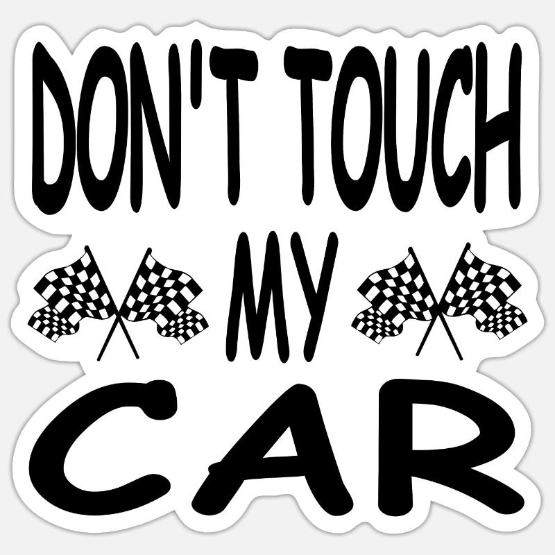 Auto Sticker Größe S (10 x 10 cm)