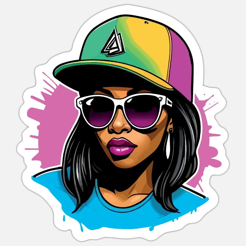 Sticker Größe S (10 x 10 cm) - 