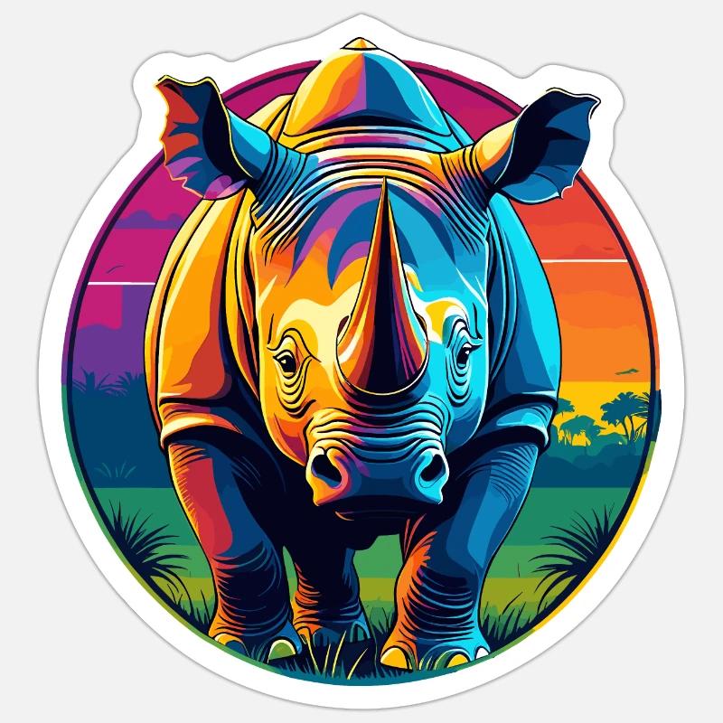 Sticker taille S (10 x 10 cm) - 